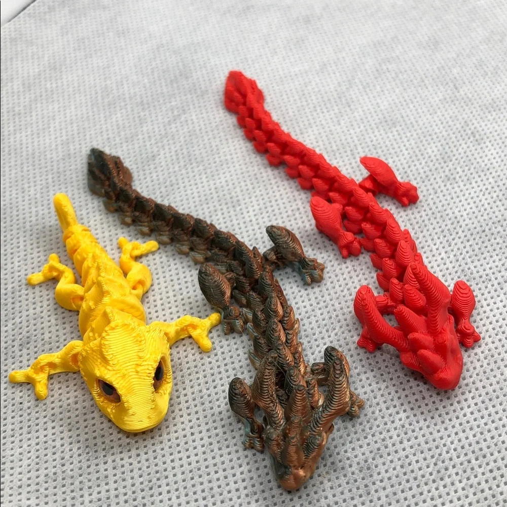 3D printed Reptile Décor Figurine